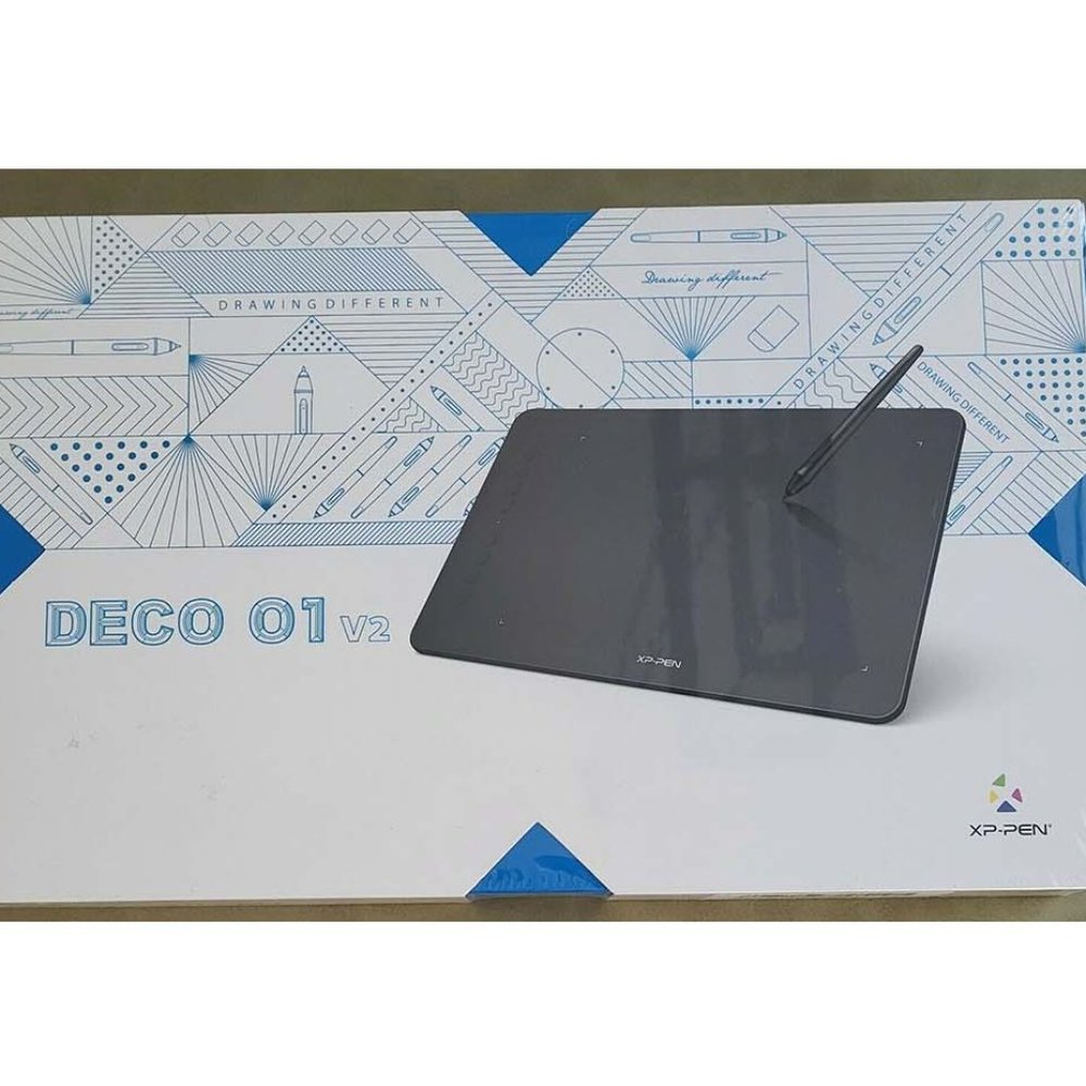 Deco 01 V2  drawing tablet for the artist in you